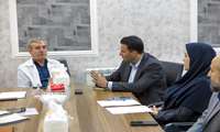 بازدید سرپرست مدیریت پشتیبانی دانشگاه علوم پزشکی ایران از بیمارستان شهدای هفتم تیر