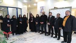 حضورشهردارناحیه3منطقه20 شهرری به مناسبت روزپرستار در بیمارستان شهدای هفتم تیر