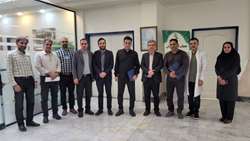 تقدیر از مسئول سابق دفترفنی و مهندسی بیمارستان شهدای هفتم تیر