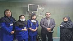 بازدیدمشاور فنی معاونت درمان از بیمارستان شهدای هفتم تیر