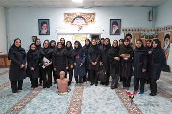اجرای طرح «پرستار، سفیر حیات» در هنرستان مجتهده امین شهرری با مشارکت بیمارستان شهدای هفتم تیر