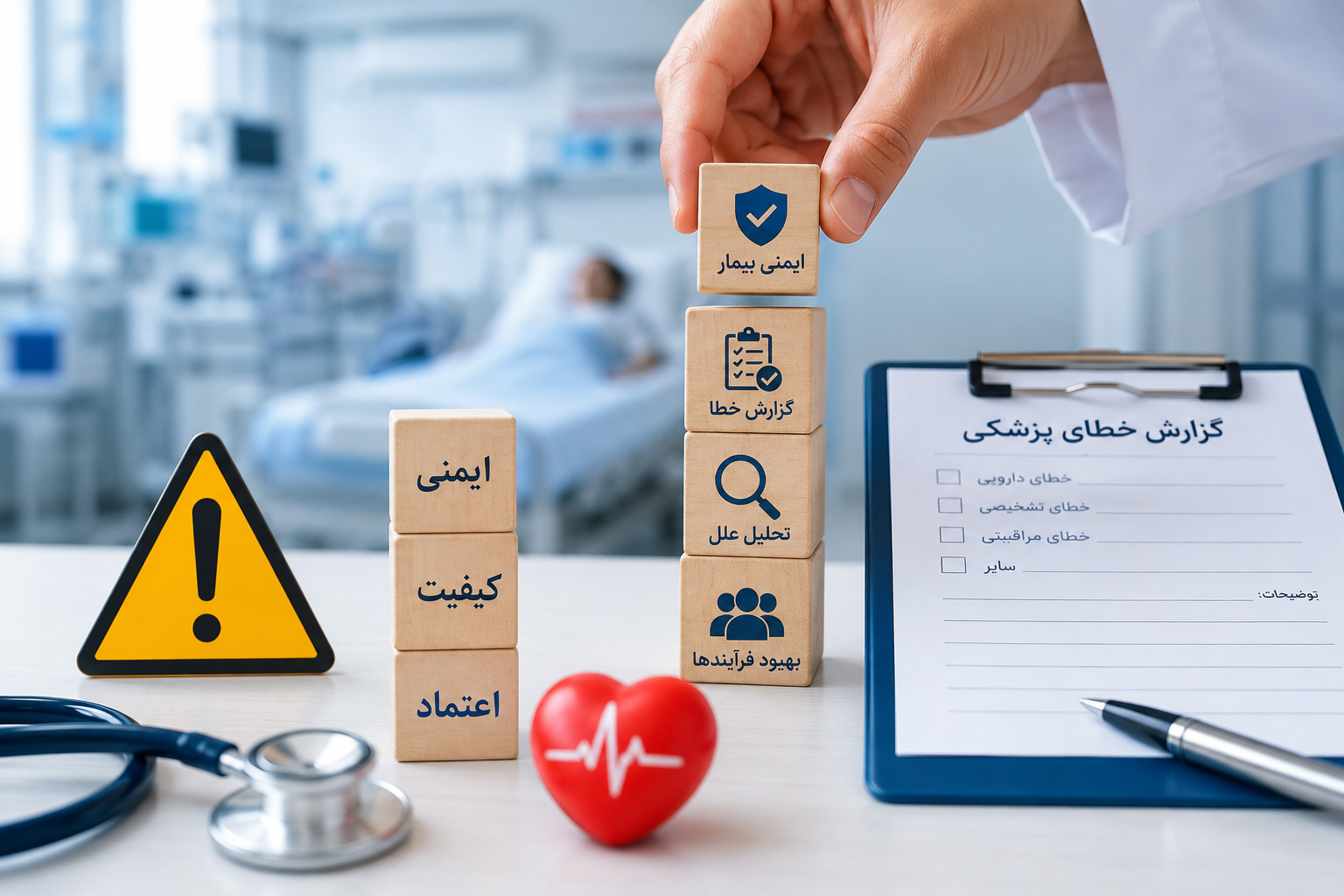 ایمنی بیمار؛ از پیشگیری خطاهای درمانی تا ارتقای کیفیت خدمات سلامت