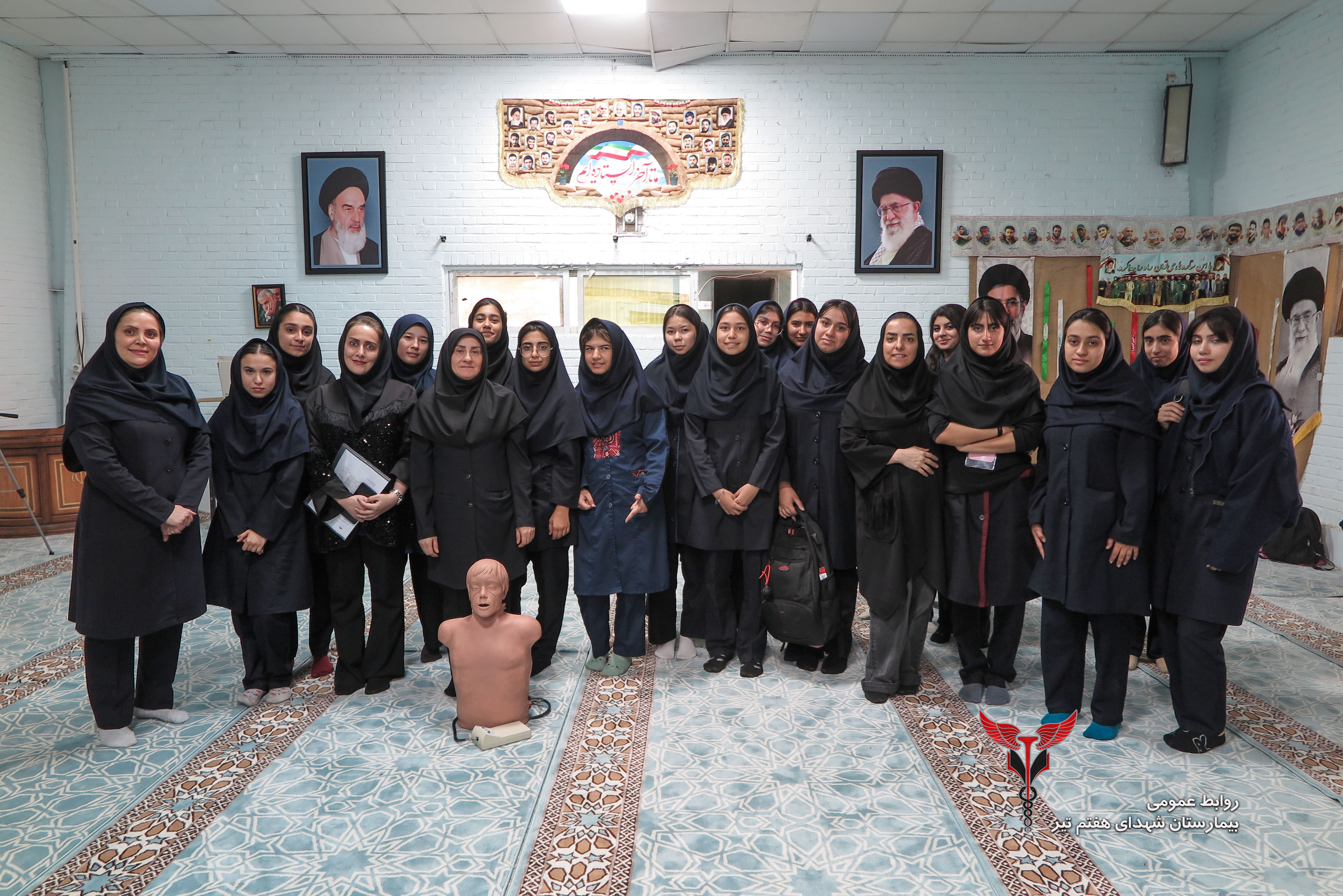 اجرای طرح «پرستار، سفیر حیات» در هنرستان مجتهده امین شهرری با مشارکت بیمارستان شهدای هفتم تیر