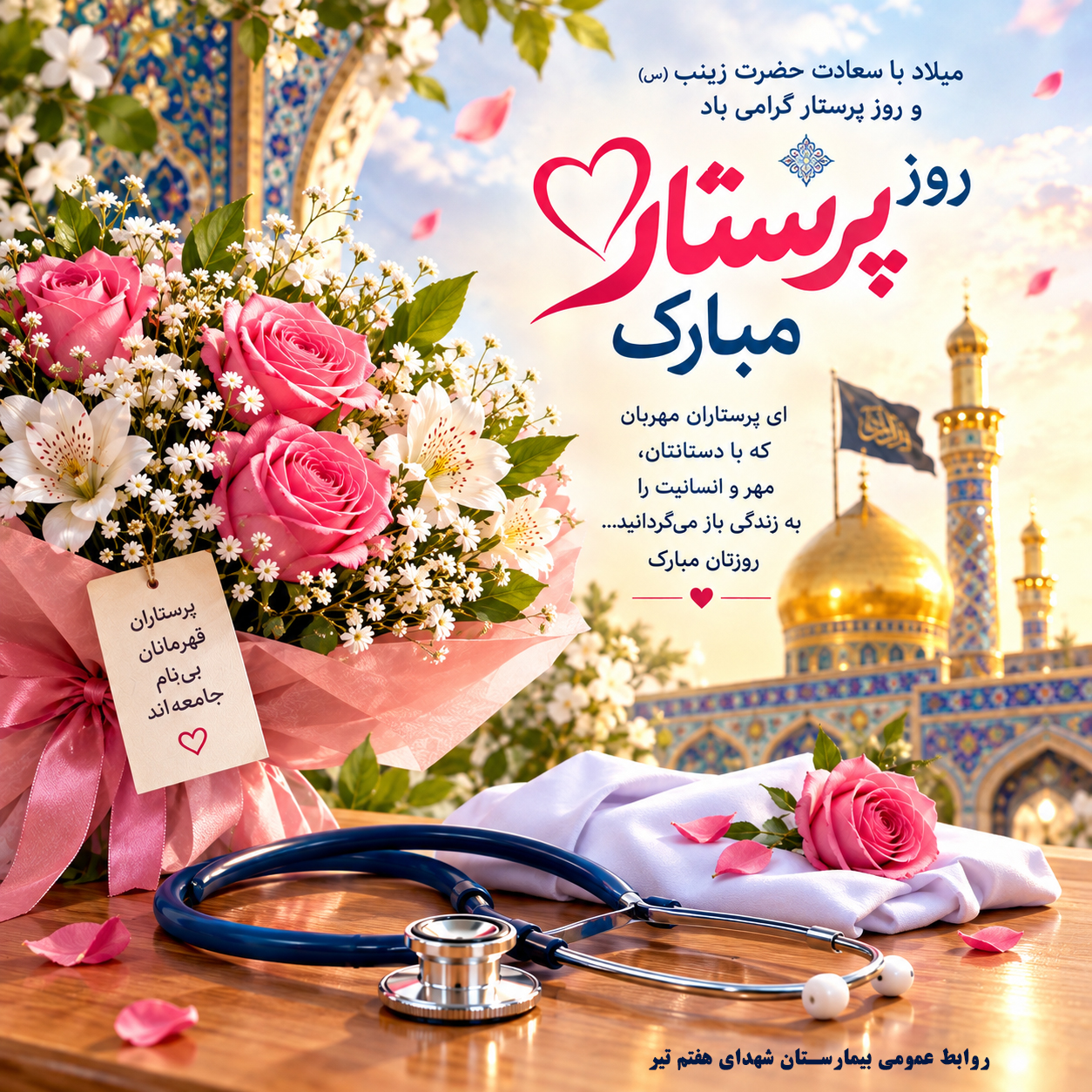 ولادت حضرت زینب(س) و روز پرستار گرامی باد
